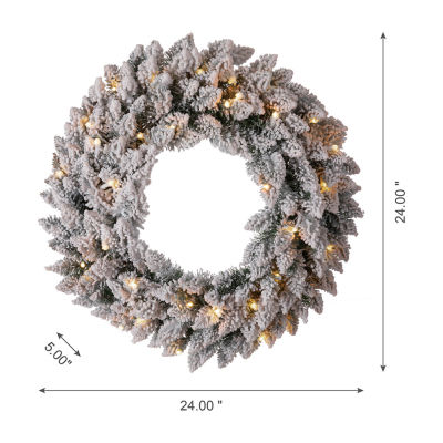 Glitzhome 2pk Pre-Lit Christmas Indoor Garland