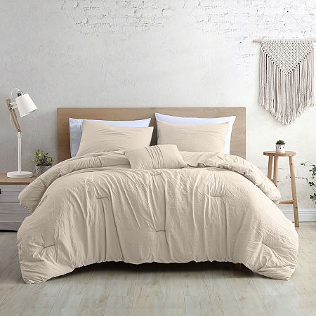 Modern Threads Beck 4-pc. Midweight Comforter Set, One Size, White