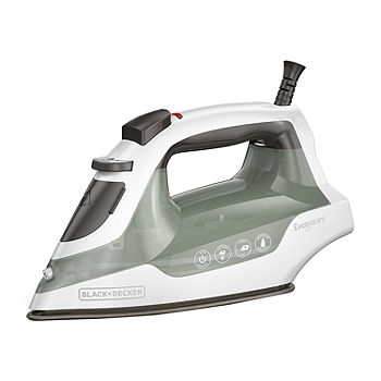 Black + Decker One Step Steam Cord Reel Iron ICR19XS, Color: Blue - JCPenney