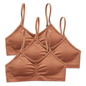 Thereabouts Big Girls 3-pc. Bralette, Color: Nutmeg Spice - JCPenney