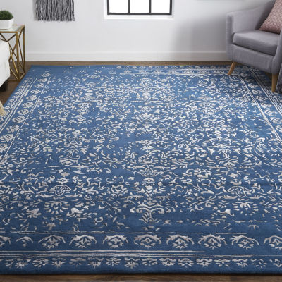 Weave And Wander Khalo Floral Hand Tufted Indoor Rectangle Area Rugs