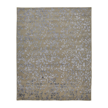 Weave And Wander Khalo Floral Hand Tufted Indoor Rectangle Area Rugs, One Size, White