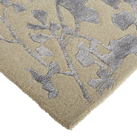 Weave And Wander Khalo Floral Hand Tufted Indoor Rectangle Area Rugs, One Size, White