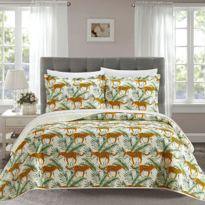 Chic Home Wilderness -pc. Reversible Quilt Set