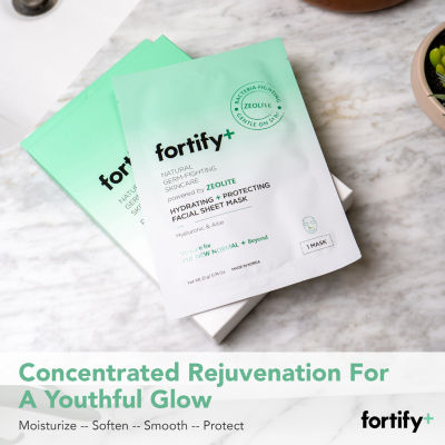 Fortify+ Hydrating + Protecting Facial Sheet Masks