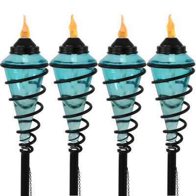 Net Health Shops 2-In-1 Patio Set Of 4 Blue Torch