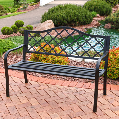 Sunnydaze Patio Collection Bench