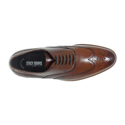 Stacy Adams Dunbar Mens Wing Oxford Shoes