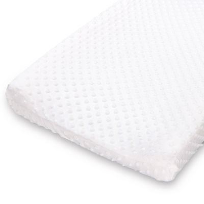 The Peanutshell Pink/White Minky Dot 2-pc. Changing Pad Cover