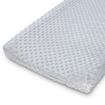 The Peanutshell Navy/Grey Minky Dot 2-pc. Changing Pad Cover