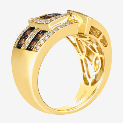 Le Vian® Ring featuring 1 1/ CT. Chocolate Diamonds® 1/ Nude Diamonds™ set 14K Honey Gold