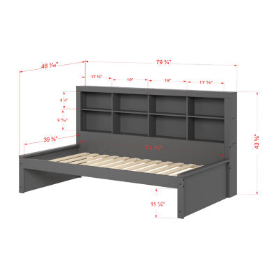 Bookcase Twin Daybed