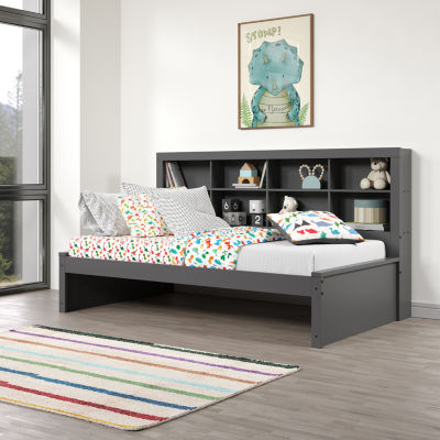 Daybed with Built-in Bookshelves - Twin