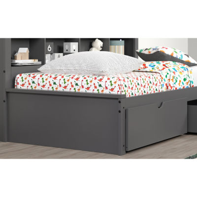 Bookcase Twin Daybed with Dual Underbed Drawers