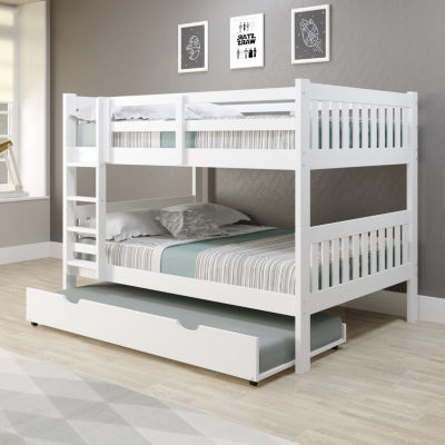 Austin Mission Full over Full Bunk Bed with Twin Trundle