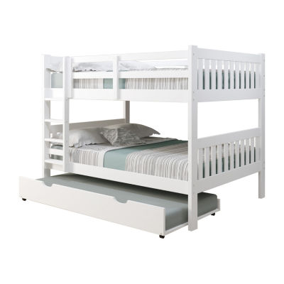 Austin Mission Full over Full Bunk Bed with Twin Trundle