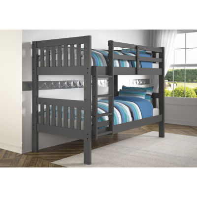 Austin Mission Twin over Bunk Bed