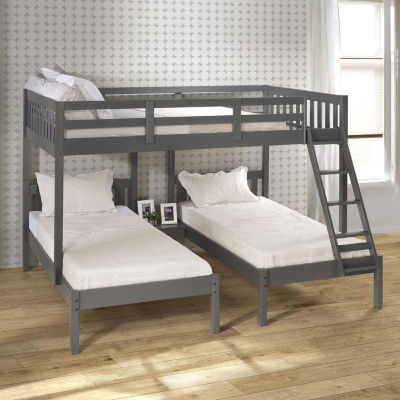 Treble Full over Double Twin Bunkbed