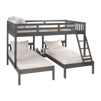 Treble Full over Double Twin Bunkbed