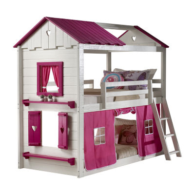 Sweetheart Twin Over Twin Bunk Bed