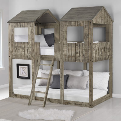 Tower Twin over Twin Bunkbed