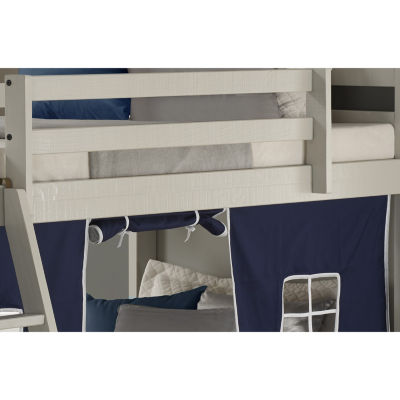 Star Gazer Twin over Twin Bunkbed with Blue Tent