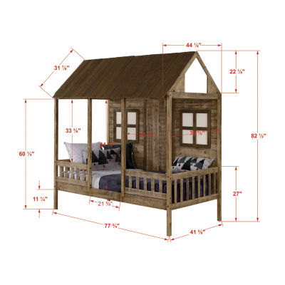 Front Porch Twin Loft Bed