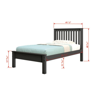 Contempo Twin Bed With Trundle