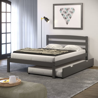 Econo Modern Full Bed with Twin Trundle