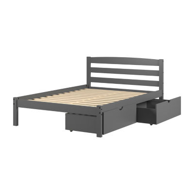 Econo Modern Full Bed with Dual Underbed Drawers