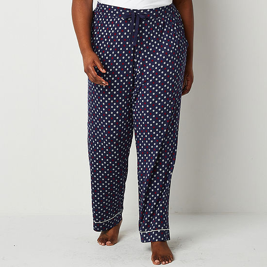 Liz Claiborne Cool and Calm Womens Plus Pajama Pants - JCPenney