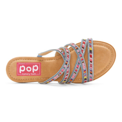 Pop Womens Conquest Slide Sandals