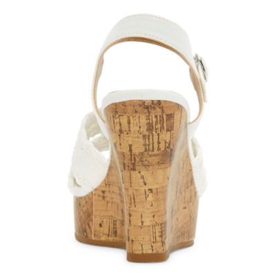 Pop Womens Fancee Wedge Sandals