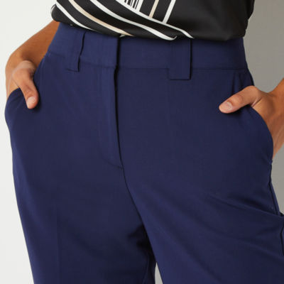 Worthington Womens Modern Straight Trouser
