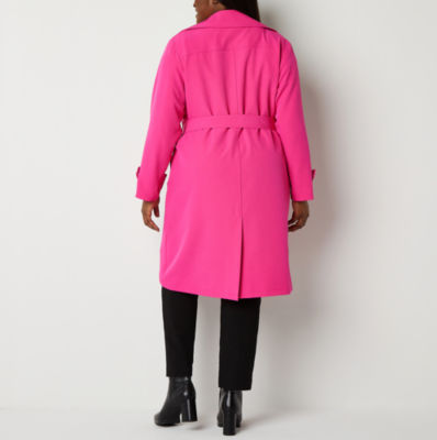 Liz claiborne pink on sale peacoat