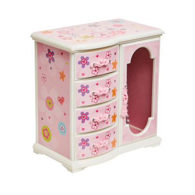 Mele And Co Kelly Pink Jewelry Box