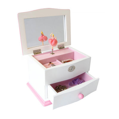 Mele And Co Katie White Jewelry Boxes