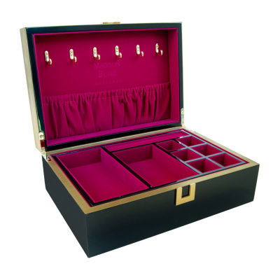 Mele And Co London  Black Jewelry Box