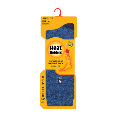 Heat Holders  Ultra Lite Robin 1 Pair Crew Socks Mens