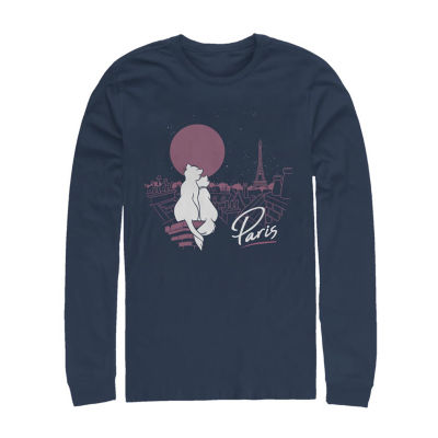 Mens Long Sleeve The Aristocats Graphic T-Shirt