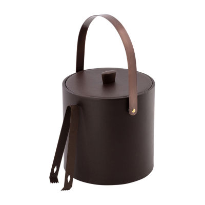 Kraftware Durham 2-pc Ice Bucket With Lid + Tong Set