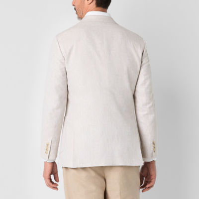 Stafford Men's Linen Cotton Classic Fit Sport Coat