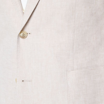 Stafford Men's Linen Cotton Classic Fit Sport Coat