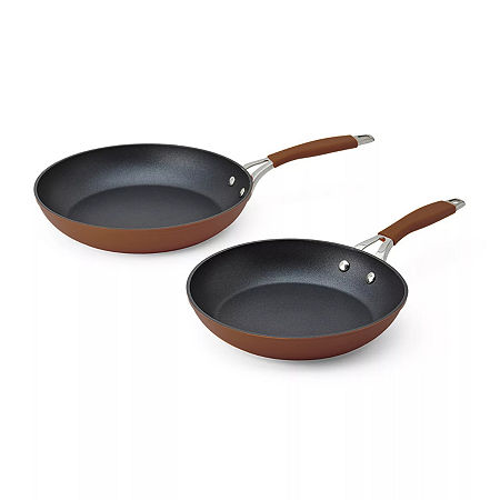 Mesa Mia 2-pc. Non-Stick Frypan Set, One Size, Brown