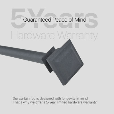 Deco Window Quattro 1 IN Adjustable Curtain Rod