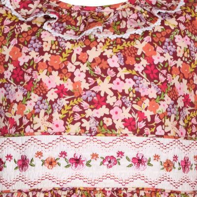 Bonnie Jean Little Girls Long Sleeve Puffed A-Line Dress