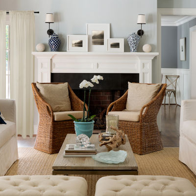 Lumi Home Furnishings End Cap 5/8 Curtain Rod