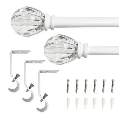 Lumi Home Furnishings Pumpkin 5/8 IN Curtain Rod