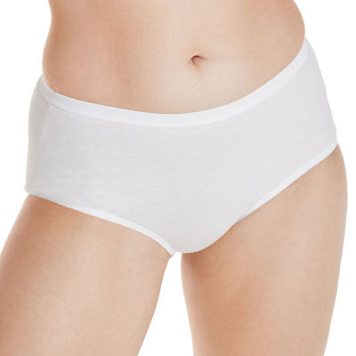 Hanes Ultimate 6+1 Bonus Pack Breathable Cotton Brief Panties Underwear 40H7CC, 7, Blue