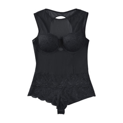 Ilusion Geometric Lace Teddy